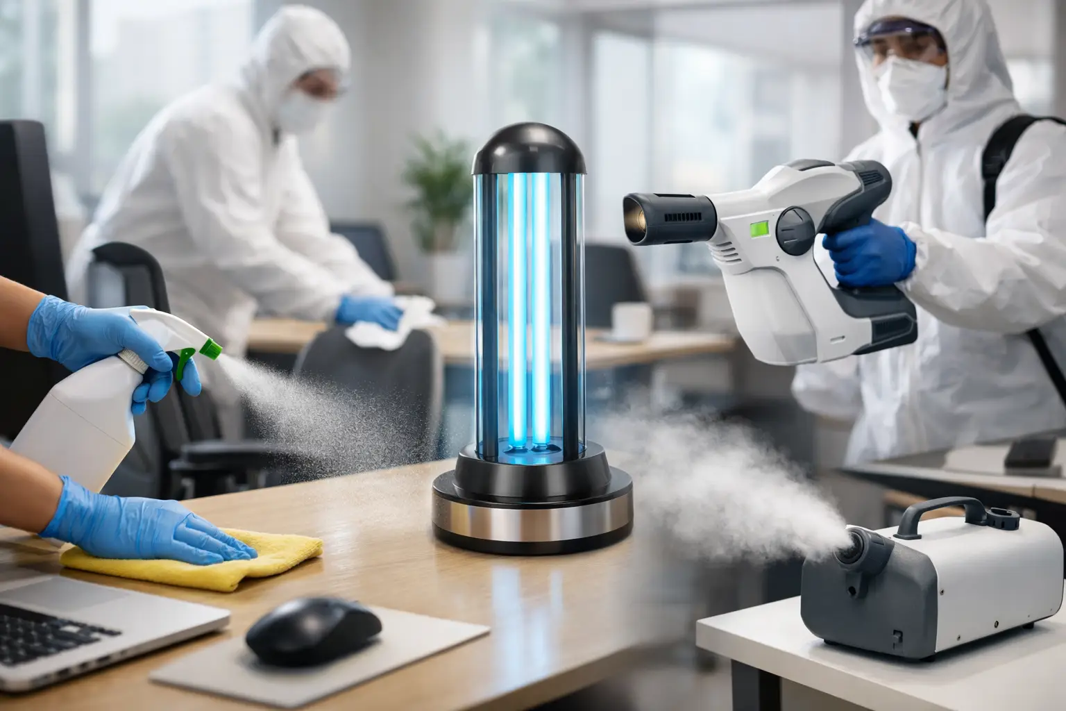 7 Best Office Disinfection Methods That Work