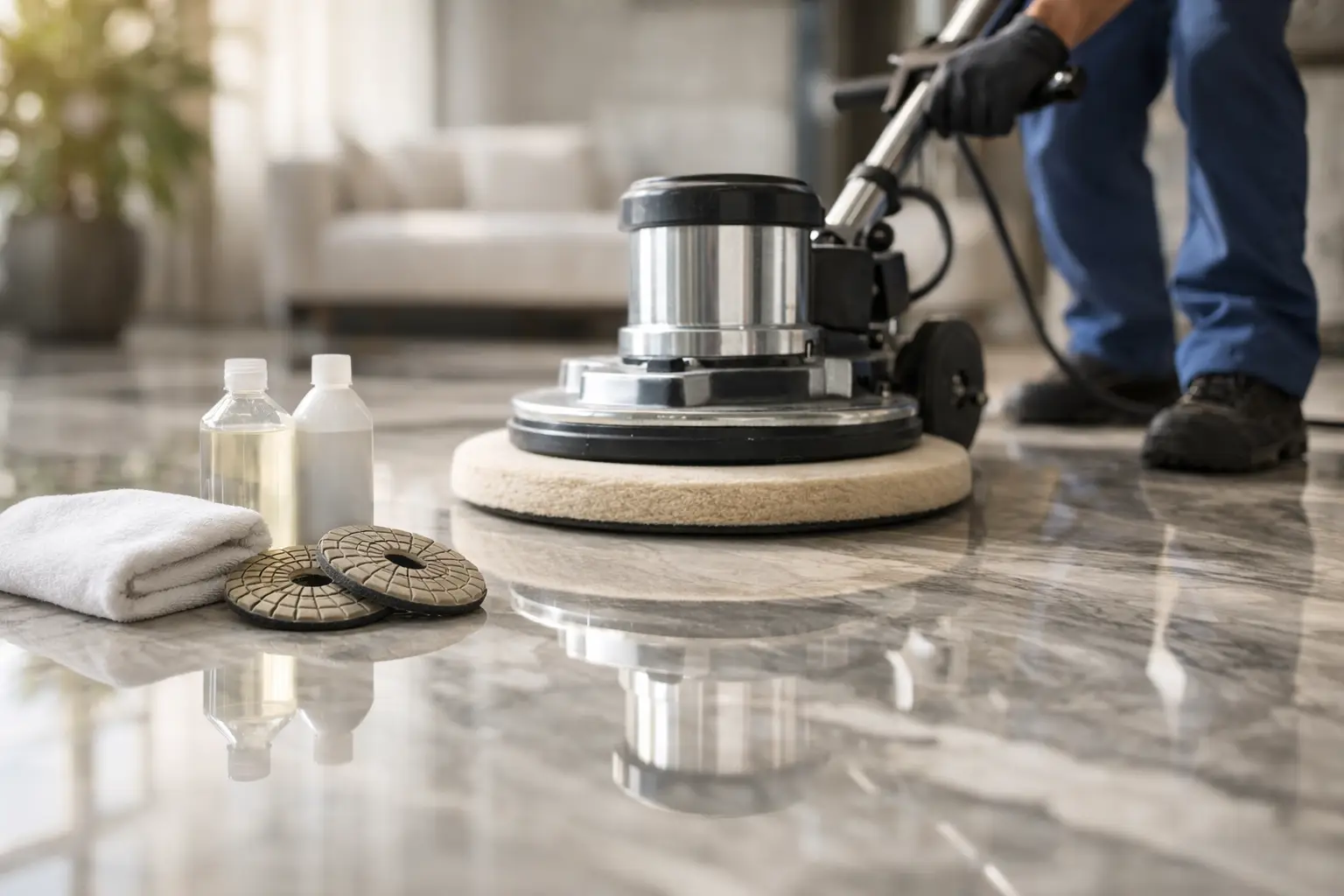 Marble Polishing Services for Lasting Shine