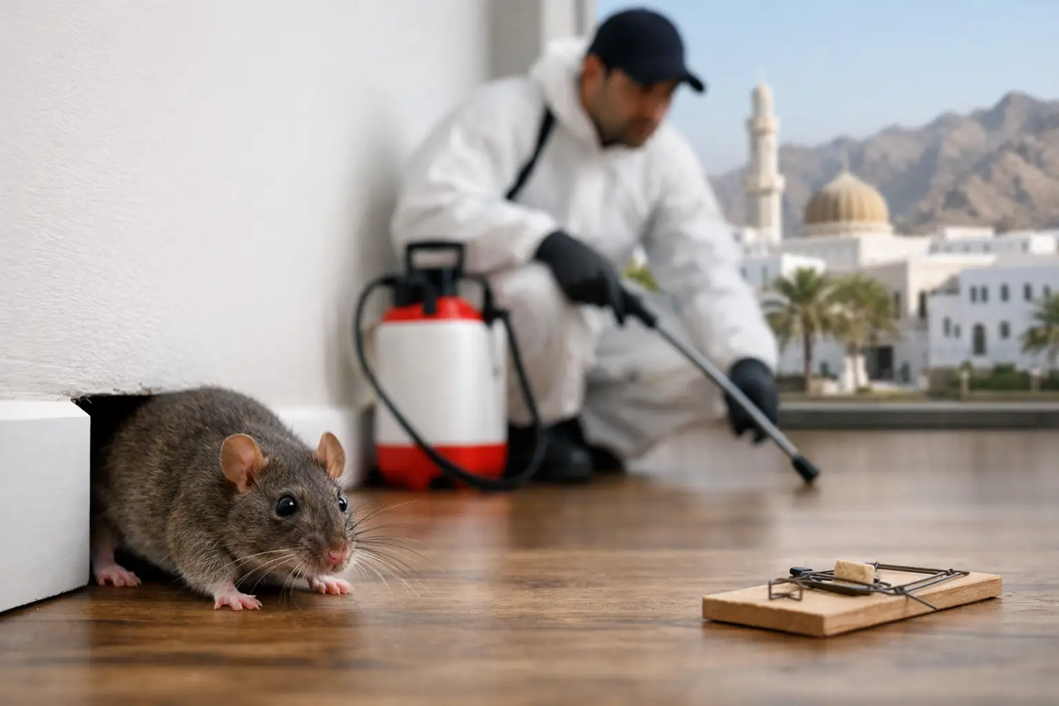 Rat Control Muscat for Homes and Businesses