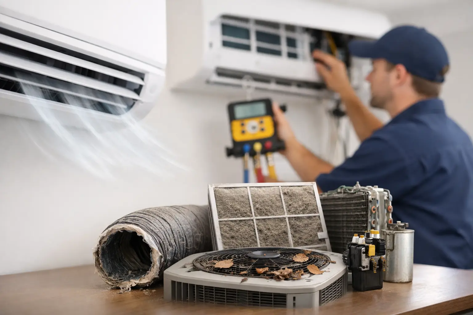 What Causes Low AC Airflow? 8 Common Problems